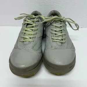 ECCO MEN\'S Leather Golf Shoes Size 43 EU 9 - 9.5 US Gray Green Outdoors Sports Men main image 4